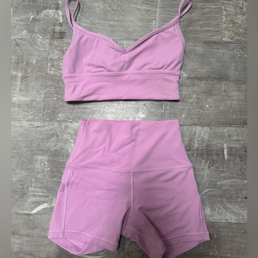 Lululemon Align Pink Set